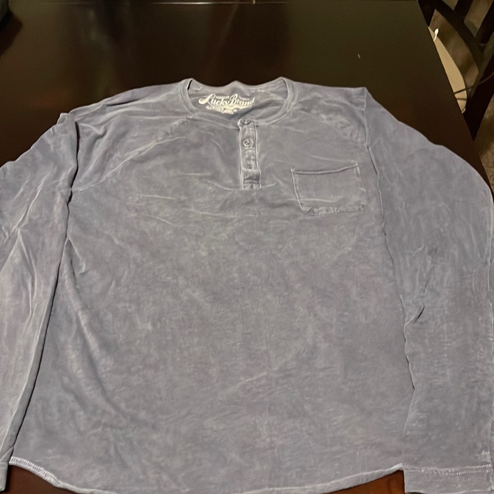 Lucky brand long sleeve Henley